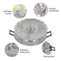 Praėjimo LED lubinis šviestuvas Svetainės Krištolinis Koridorius Praėjimo Šviestuvai LED Lubų Šviestuvai white light