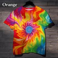 Smagus vaivorykės 3D spausdintas tie-dye rašto marškinėliai Gatvės Dizzy Spalvingi vyriški ir moteriški laisvalaikio viršutiniai drabužiai XS-5XL L red