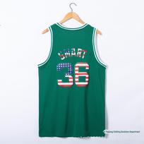 Celtics Nr. 36 Marcus Smart siuvinėtas krepšinio marškinėlis XL