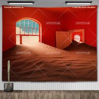 Tame Impala Currents Muzikinio albumo plakatai Sieninė dekoracija Roko grupės plakatas Meno paveikslai miegamajam Namų dekoras Estetiškos vėliavos 95x73cm