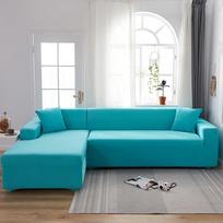 Vienspalvis tamprus sofos užvalkalas svetainei Elastingi užvalkalai Sofos užvalkalas L formos fotelio užvalkalas vienvietis/dviejų/trijų/keturių vietų 1pc 1-Seat 90-140cm