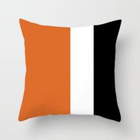 Šiaurietiško oranžinio rašto sofos naktinio staliuko pagalvės užvalkalas Modernus paprastas laisvalaikio juosmens galvos pagalvės užvalkalas 45*45cm