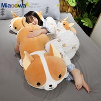 40-80cm S dydžio Mielas Korgio Šuo Pliušiniai Žaislai Kimštas Gyvūnas Šuniukas Pagalvė Minkšta Graži Lėlė Kawaii Kalėdinė Dovana Vaikams 40cm