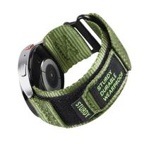 Nailoninis greito atsegimo lipukinis laikrodžio dirželis Huawei GT3/4 - 20mm/22mm 22mm žalia