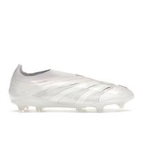 adidas Predator 24 Elite Laceless FG Pearlized Pack Unisex sportbačiai White Cloud-White Silver-Metallic IE1806 40