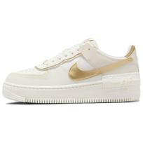 Nike Air Force 1 Shadow Sail Metallic Gold Moteriški sportbačiai Kreminis Kokoso Pienas DZ1847-108 40.5