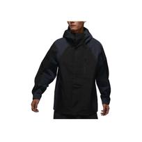 Jordan Air GORE-TEX Patogus Vandeniui Atsparus Švelnus Odai Užtraukiama Ilgomis Rankovėmis Striukė Vyriškos Striukės Pilka Juoda FV7216-045 L