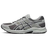 Asics Gel-Contend 4 Amortizuojantis Audinys Sintetinė Oda Patvarūs Žemi Bėgimo Bateliai Vyriški Sportbačiai Tamsiai Pilki T8D4Q-033 42