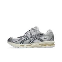 Asics Gel-Nimbus 10.1 Metallic Pack Patogūs universalūs žemi kasdieniai bėgimo bateliai Unisex sportbačiai Sidabriniai 1203A820-100 42