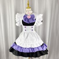 S~5XL Scione Moteriška Cosplay Lolita Suknelė Didelio dydžio Mielas Tarnaitės kostiumas Cosplay Japoniška Anime Cosplay Mergaitė JK Rožinė kostiuminė Suknelė S violetinė