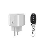 433 MHz bevielio nuotolinio valdymo pulto AC220V 15A EV1527 kodo išmanusis lizdas, elektrinis kištukas, elektros lizdai šviesai, lempos, išmaniesiems namams