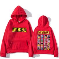 Nenugalimasis Markas Superherojus Dvipusiai spausdinamas džemperis Vyriškas Moteriškas harajuku drabužiai Vilnos ilgomis rankovėmis Anime hip hop gatvės apranga S