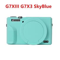 G7XII G7XIII Minkštas Gumos Silikoninis Dėklas Canon PowerShot G7X Mark II III G7X2 G7X3 Šarvuotas Korpuso Dangtelis Su Objektyvo Apsauga