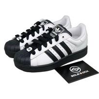 adidas Originals Superstar II 2 Balti Juodi Laisvalaikio Batai JI0124 EU 46 balta