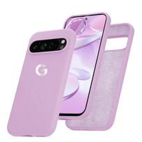 Oficialus skysto silikono telefono dėklas Google Pixel 10 Pro XL Funda for Pixel 9 8 6 7 10A 9A 8A 7A 6A Atsparus smūgiams įkroviklio dangtelis Google Pixel 10 Pro XL smėlis
