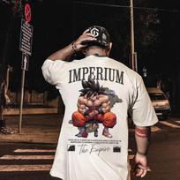 Sūnus Goku Dragon Ball Vasariniai Marškinėliai Vyrams Moterims Harajuku Retro Trumpomis Rankovėmis Laisvi Dydžio Oversize Atsitiktiniai Sportiniai Patogūs Y2k Anime S