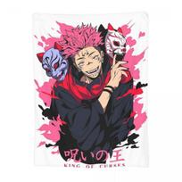 Sukuna Ryomen - Jujutsu Kaisen Antklodės Minkšta Šilta Flanelinė Mesti Antklodė Lovos Patalynė Svetainė Iškylos Kelionės Namai Sofa 30x40in