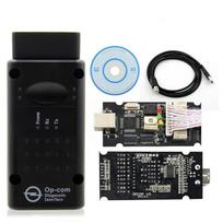 OP COM 1.99 PIC18F458 2025 OPCOM V5, Firmware atnaujinimo palaikymas Opel, OBD2 CAN BUS diagnostika