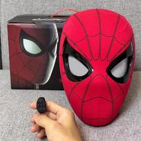 1:1 Miles Morales kaukė su judančiomis akimis Elektroninis blakstienų tušas Gwen Žmogaus-voro šalmas Žiedinis valdymas Cosplay kaukė Žaislas dovanai