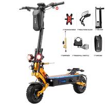 Elektrinis paspirtukas bekele YUME 11  3000Wx2 variklis Pilnai amortizuotas elektrinis paspirtukas suaugusiems Didžiausias greitis 80 km/h Su NFC 60V 30AH X11 27AH(70-90Km) juoda