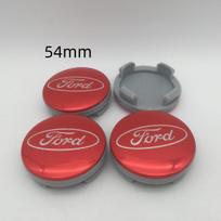 Naujas 2026 m. Automobilio lipdukas 4 vnt. 3D, skirtas Ford, 54mm 63mm 66mm Automobilio emblema Ratlankio centrinio dangtelio ženklelis dangteliai lipdukas Decal stilius auto Acc