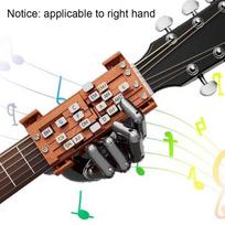 Nešiojamoji akustinė gitara Akordų spaudiklis Gitaros mokymosi įrankiai Gitaros Pagalbiniai akordai Treneris pradedantysis ruda
