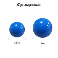 4 vnt. 4,5/6 cm šviečiantis lazdelinis sieninis rutulys dekompresinis rutulys lipnus skvošas, švytintis tamsoje Lipnus taikinio žaislas vaikams skirtas metimas. 4.5 ordinary