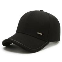 NORTHWOOD žieminės beisbolo kepuraitės vyrams Solidi Moteriška Snapback Tėčio Skrybėlė Reguliuojamos medvilninės Trucker Kepurės 56-60 cm juoda