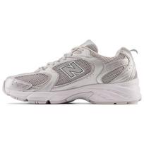 New Balance Mens 530 Silver Metallic Moonbeam Unisex Sneakers MR530RS 36