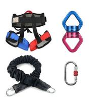 „Bungee“ kūno rengybos įranga suaugusiems „Bungee“ šokių treniruotė Virvelė Antigravitacinės jogos pratimai Namų treniruotės treniruoklių salėje 120LBS