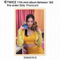 DU KARTUS 11-asis mini albumas tarp 1 ir 2 Sana Photocard atviruko Polaroid POB lipdukas Photocard - POB #01