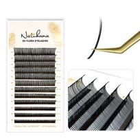 Šlapios Blakstienų Priauginimo 0.07mm Smaigalio Blakstienos Manga Pūkuotos Cosplay Tipo Blakstienos D&0.07mm&11mm