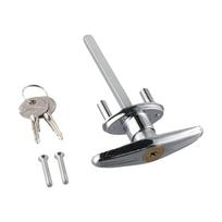 Priedai Garažo vartų spyna Lengvai montuojamos dalys Lock + 2 keys