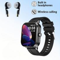 Ausinių išmanusis laikrodis TWS „2-in-1“ belaidis „Bluetooth“ dvigubas ausinių jungtis Mobilusis kūno rengybos sporto išmanusis laikrodis