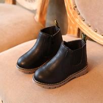 Retro vaikiški raitelio batai Ankle Boots Madingi mergaičių laisvalaikio batai Aukščiausios kokybės berniukų odiniai kūdikių batai 21