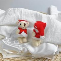 5 vnt. Mini meškiukai pliušiniai žaislai 4 cm Mažas meškiukas sujungtas Kimštas žaislas 4 Sujungimai Judinami Gyvūno Pliušinis Lėlė Pasidaryk pats Pakabukas Kalėdinė Dovana 5pc