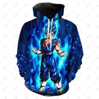 Dragon Ball Z megztinis vaikams, berniukams ir mergaitėms, 3D spausdinimas, vyriški megztiniai Madingi laisvi ilgomis rankovėmis pavasario rudens goku daržovių megztinis 120