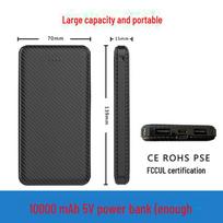 Vyriška USB įkraunama šildoma žiemos striukė 5V2A 10,000W Power Bank; S