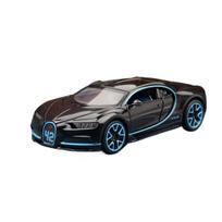 1/32 Bugatti Chiron automobilio žaislas vaikams Metalinis Super Sport miniatiūrinis modelis Atitraukiamas su garsu ir šviesa Kolekcija Dovana berniukams juoda
