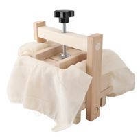 9 vnt. Medinė tofu forma Tofu presas Trafaretinė forma Gamintojas Pasidaryk pats Tofu gaminimo įrankis buitiniam naudojimui Tipas 5.1 X 5.1 X 3.5in