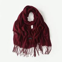 Silk Sunscreen Scarf: Trendy Bamboo Yarn Shawl with Tassels 200*70 (with tassel) alyvuogių žalios spalvos