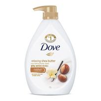 Dove dušo želė 1000G 3 rūšių, pasirinkite 1 Dove Shea BUTTER Body Wash