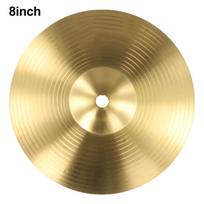 Būgnų žalvarinis lėkštė Būgnų lėkštė Aiškūs tonai Garsūs tonai 8INCH