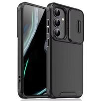 Stumdomas kameros telefono dėklas Samsung Galaxy S25 S24 S23 S22 Ultra Plus S23 FE S21 FE S25Ultra S24Ultra 5G dėklas silikoninis coque Samsung S21 Ultra juoda