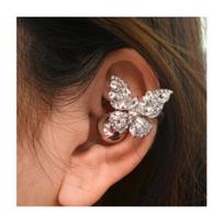Rhinestone for Clip on Earbuds Open Ear Decorative Zirconia Earphone Accessories Removeable DIY Decoration E