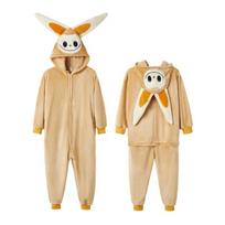Kapibaros kombinezonas pižama vaikams, animacinio filmo personažo kigurumi, Labubu gimtadienio Kalėdų dovana, šeimos derantys naktiniai drabužiai, vakarėlio kostiumas, fotosesija 100