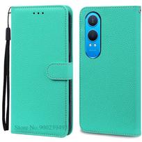 Dėklas Oneplus Nord Ce4 Lite 5G, piniginė, atverčiamas odinis viršelis, skirtas Oneplus Nord Ce 4 Lite dėklui, telefono coque fundas apvalkalas For Nord Ce4 Lite 5G dangaus mėlyna spalva