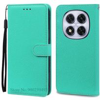 Dėklas Redmi Note 14 Pro, Dėklas Xiaomi Redmi Note 14 Pro Plus 5G, Odinis atverčiamas piniginės tipo dėklas Redmi Note 14 Pro 4G, Fundas Note 14 Pro (4G 5G) dangaus mėlyna spalva