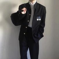 Zhongshan School Uniform Japanese Style Unisex High-Street Fashion Suit - Elegant Three-Piece Set XL