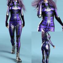 3D Skaitmeninė Spauda Sceniniai Kostiumai Suaugusiems Helovino Renginiai Karnavalo Teminis Vakarėlis Cosplay Apranga Vaidinimo Žaidimas Kombinezonas Adults S
